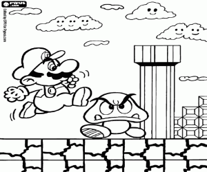 desenhos do bowser para colorir