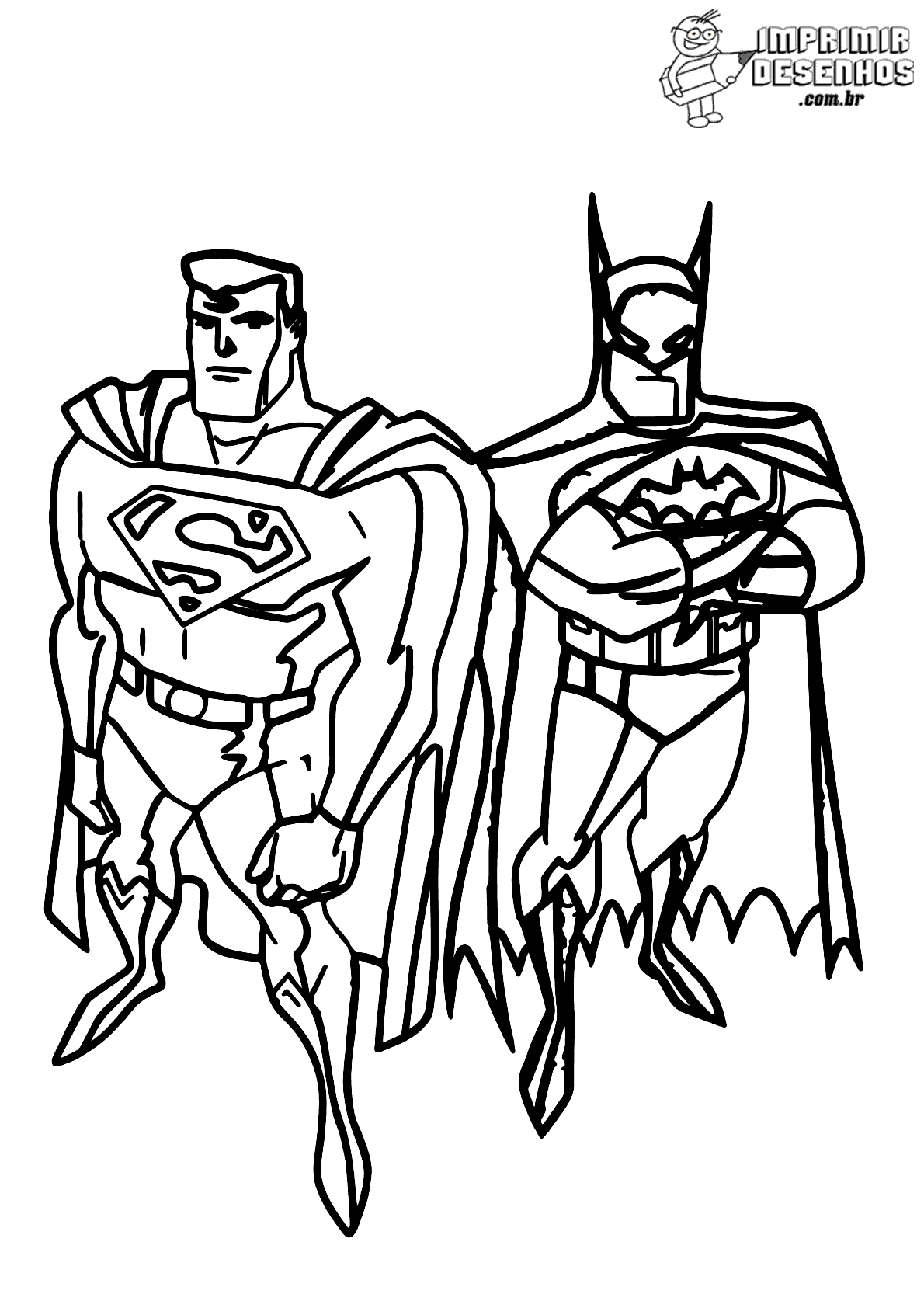 desenho do superman realista