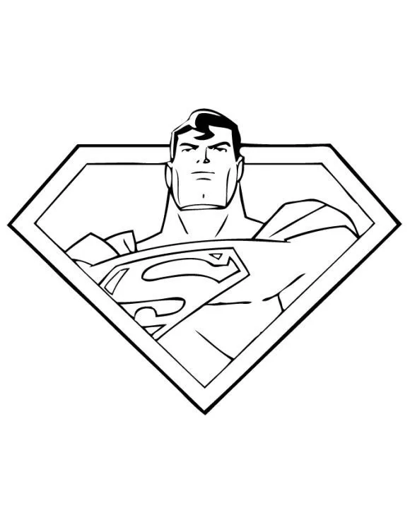 desenho do superman chibi