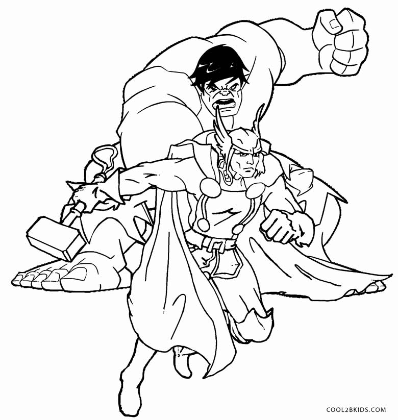 thor em pdf para crianças