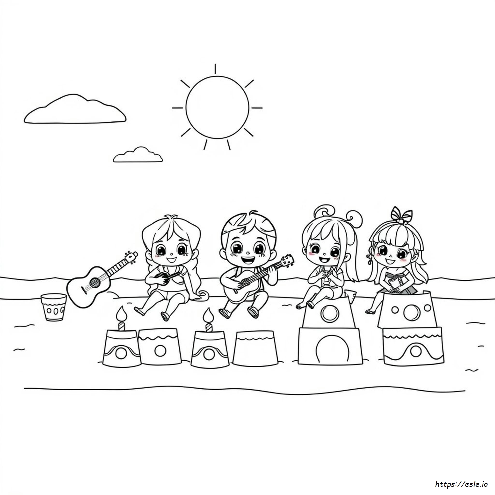 personagens toca life world para desenhar