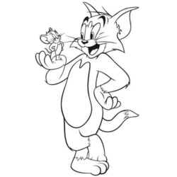 tom e jerry para pintar