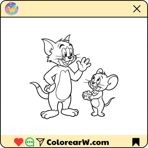 desenhos grátis tom e jerry
