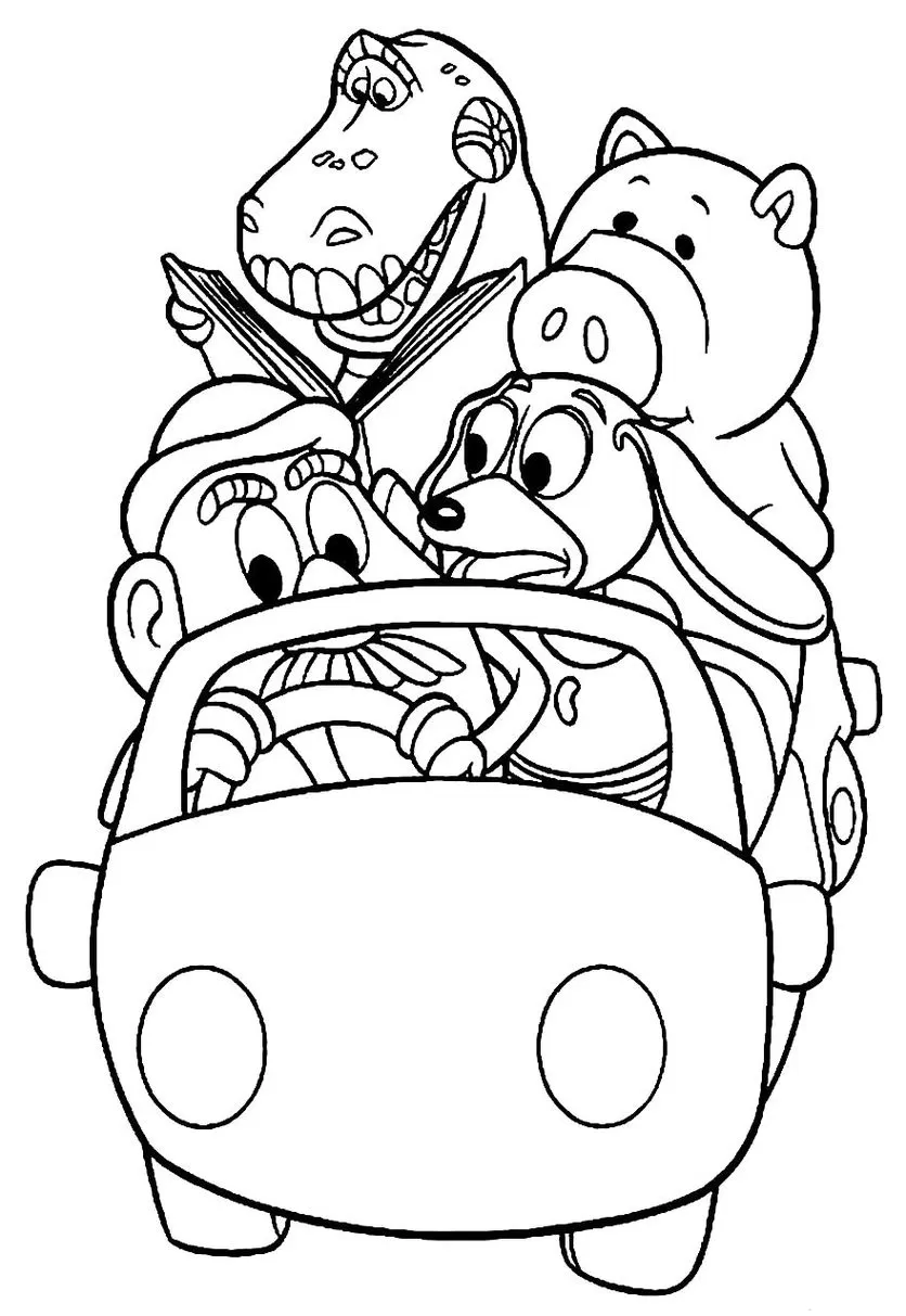 desenhos toy story pdf