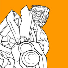 Bumblebee Cyberverse para colorir