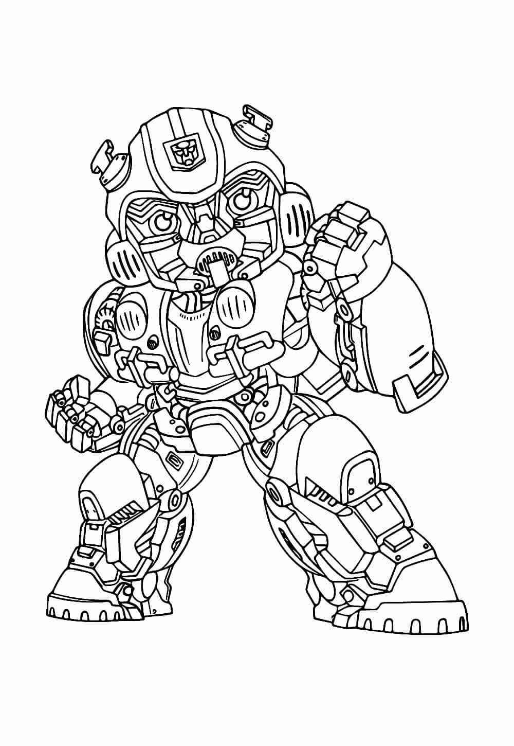 imprimir desenhos do Bumblebee