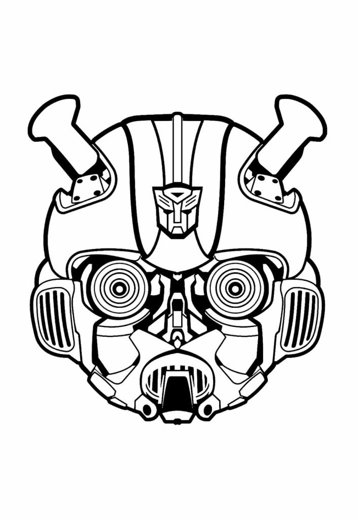 desenhos Transformers para colorir