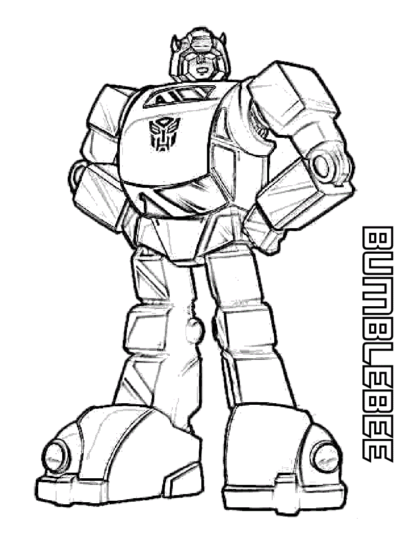 desenho do Bumblebee em PDF