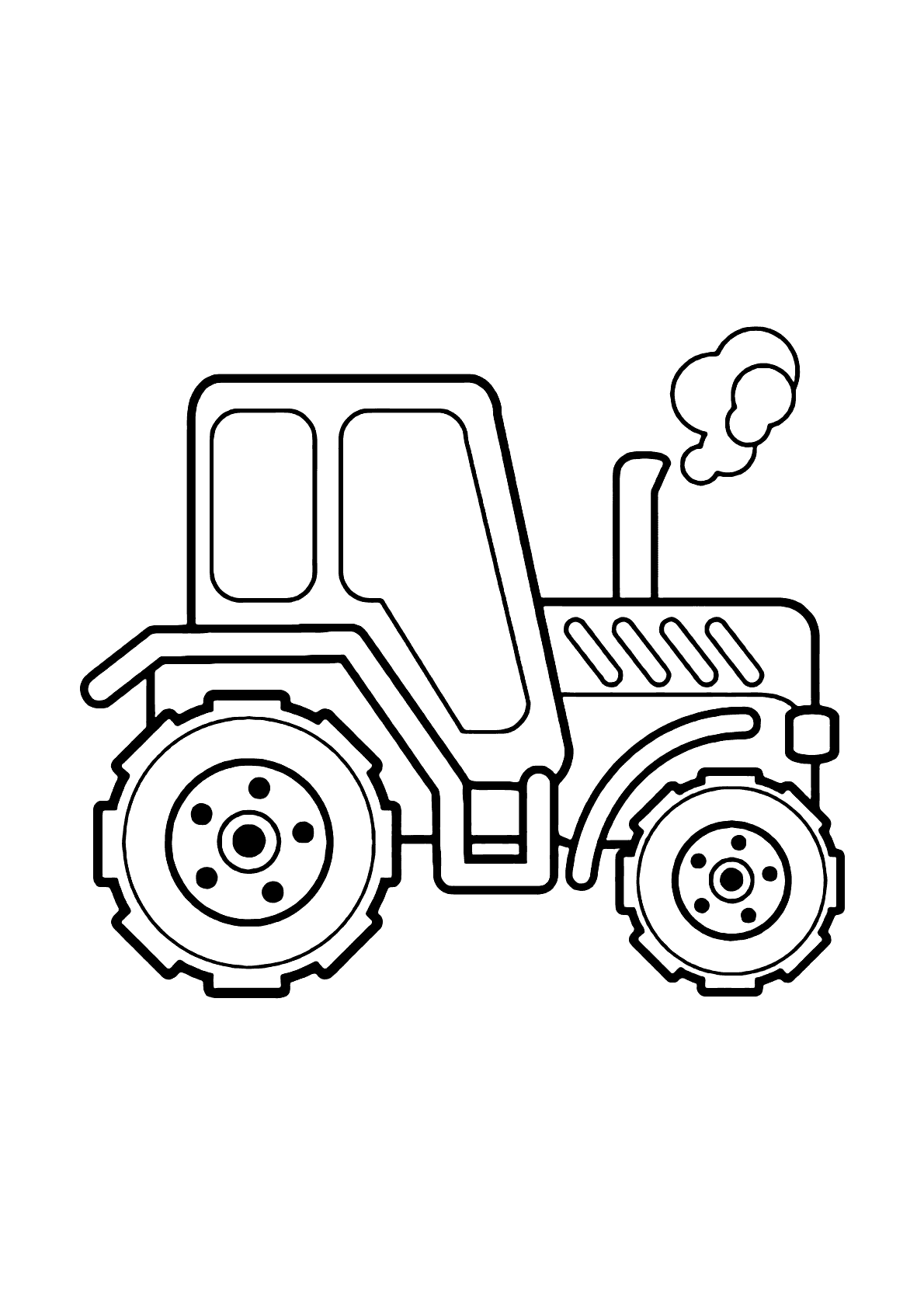 trator de fazenda para pintar