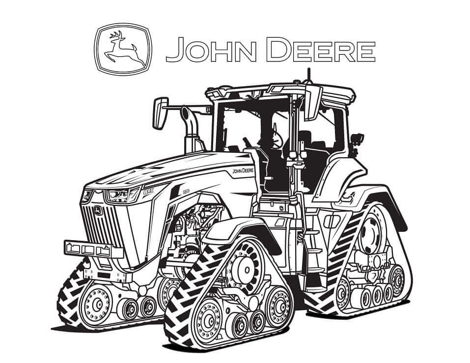 desenho Johnny Tractor para pintar