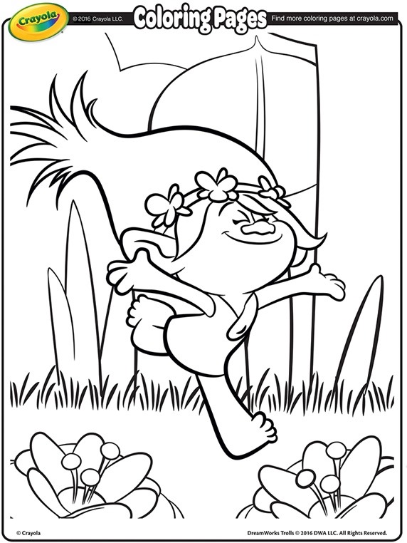atividade infantil Trolls