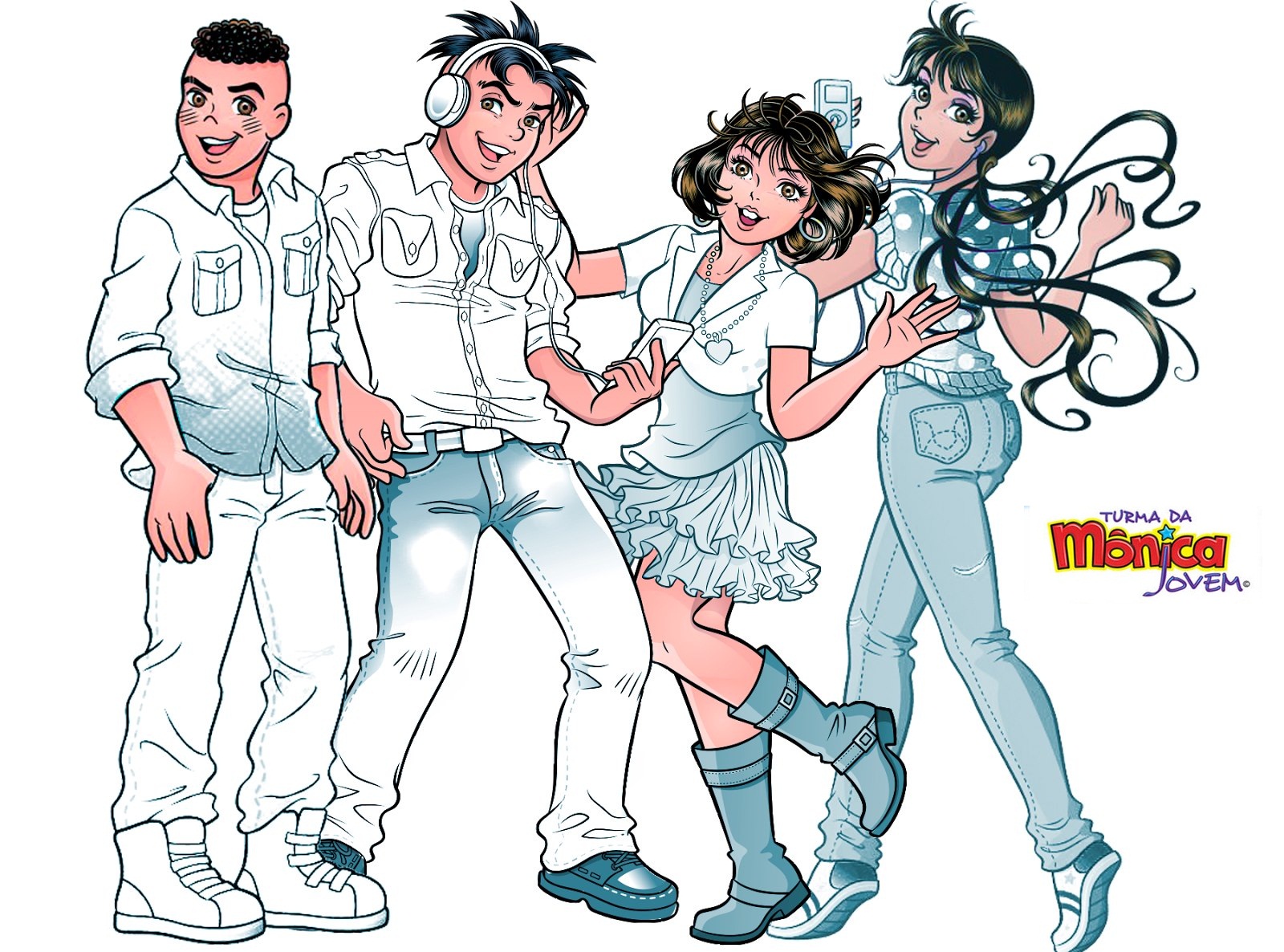 sites com desenhos turma da mônica jovem