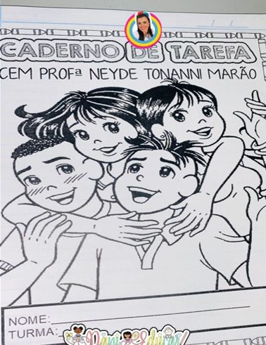 materiais para colorir desenhos mangá