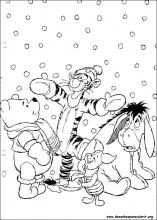 pooh e leitão para colorir