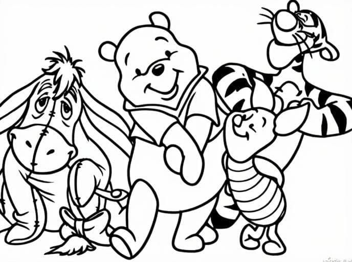 pintura do ursinho pooh tutorial