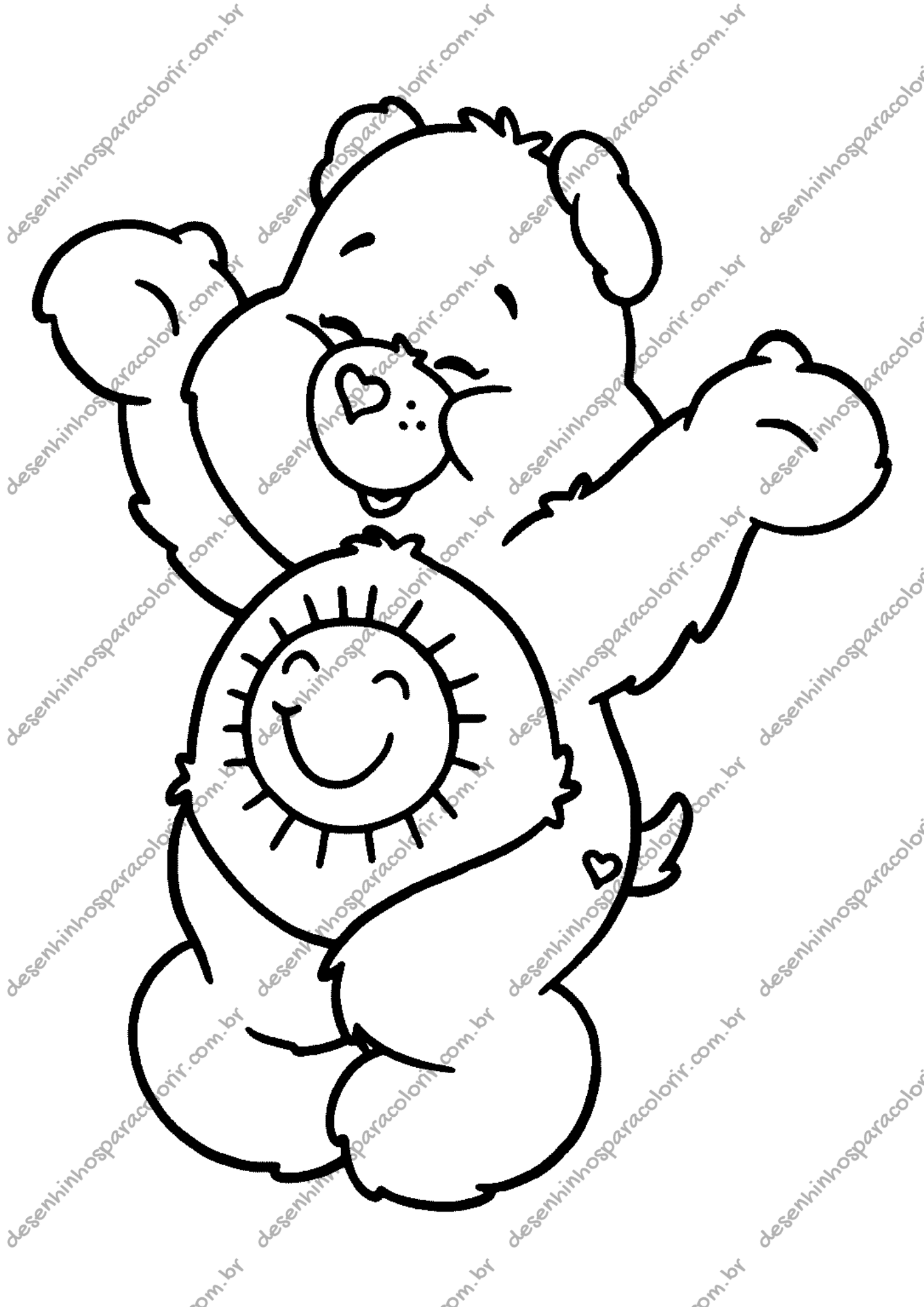 desenhos do Zangadinho para colorir