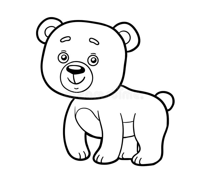 desenho de urso panda para colorir