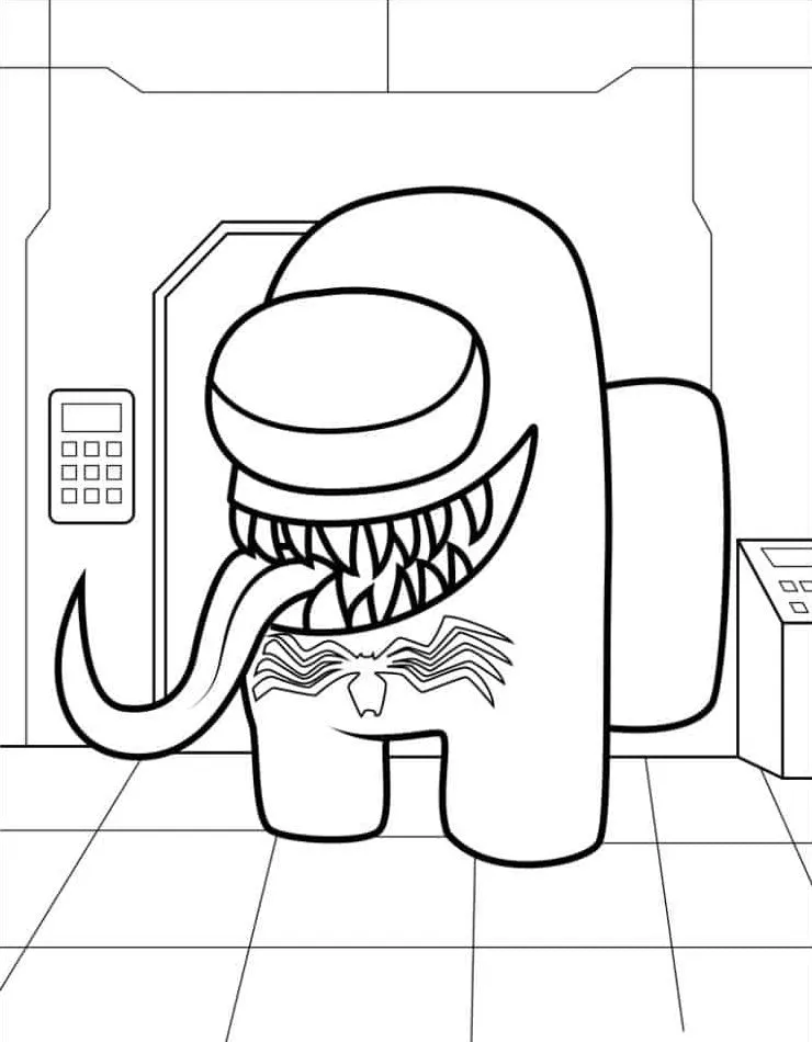 desenho venom fácil