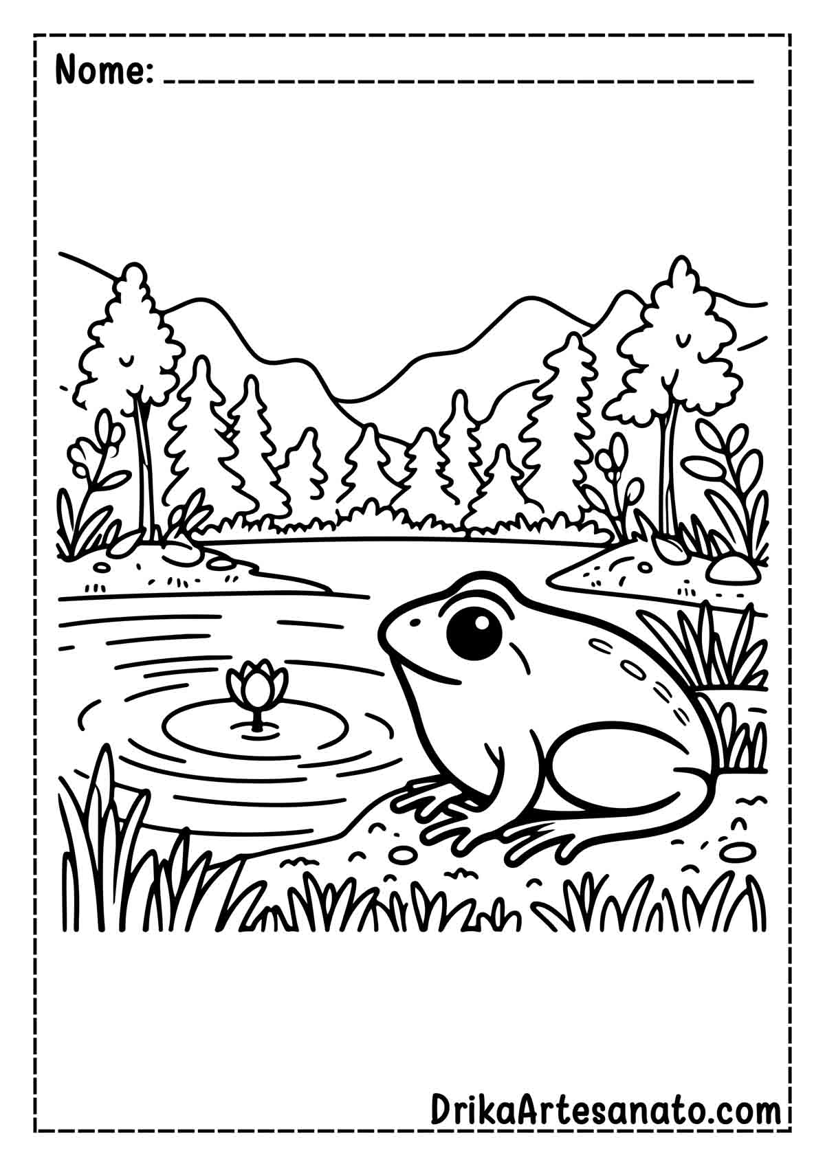 Melhores sites para baixar desenhos de sapos grátis