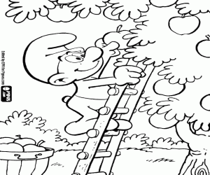 Atividades Educativas com os Smurfs: Colorir e Aprender