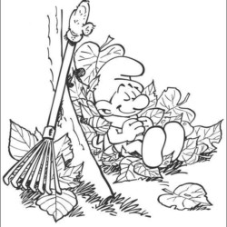 Como Imprimir Desenhos dos Smurfs em Alta Qualidade