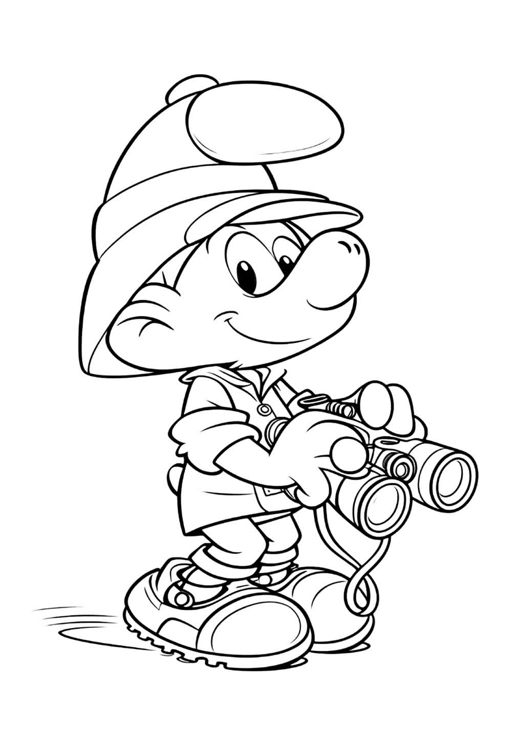 Conheça Todos os Personagens dos Smurfs para Colorir