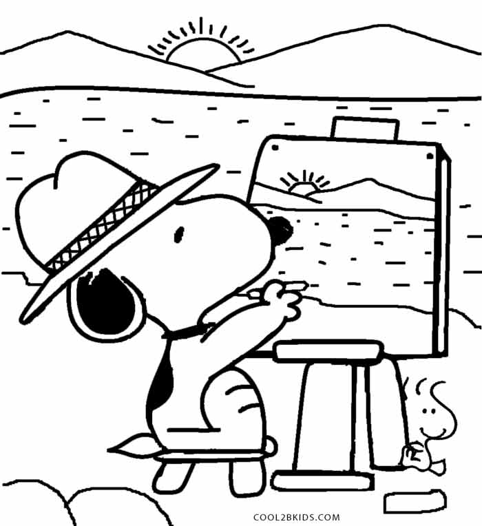 Desenhos de Snoopy para Colorir em Datas Comemorativas: Natal