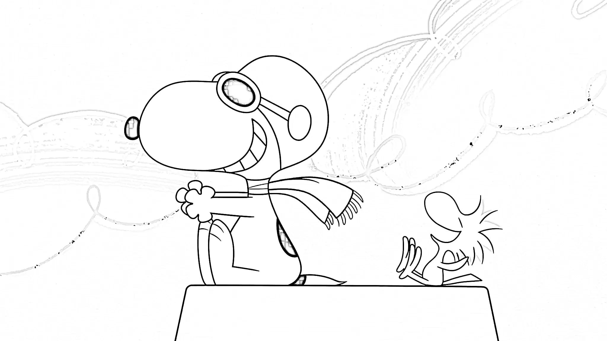 Descubra as Cenas Mais Detalhadas do Snoopy Lendo e em Aventuras Espaciais