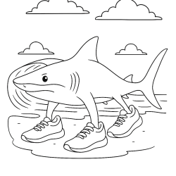 Dicas de Materiais para Colorir Desenhos de Tubarão com Efeito Profissional