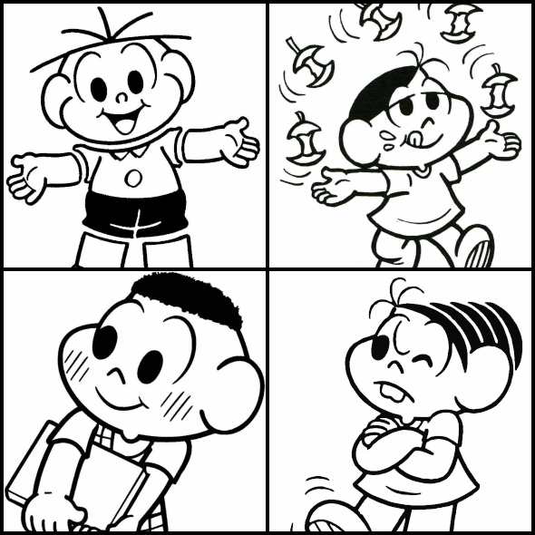Os Melhores Desenhos da Mônica Toy para Colorir