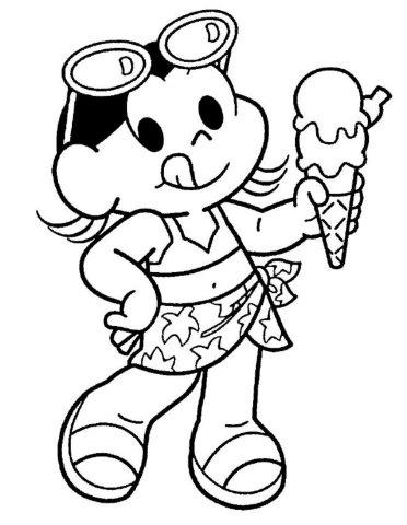 Desenhos do Cebolinha e Cascão: Aventuras para Colorir