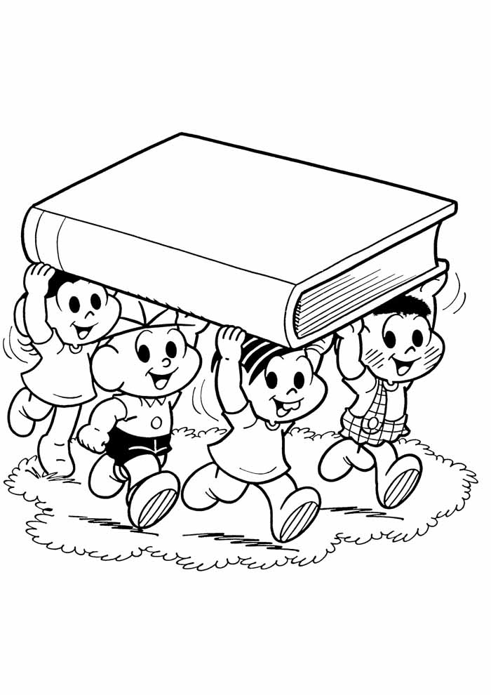 Os Melhores Desenhos da Mônica Toy para Colorir