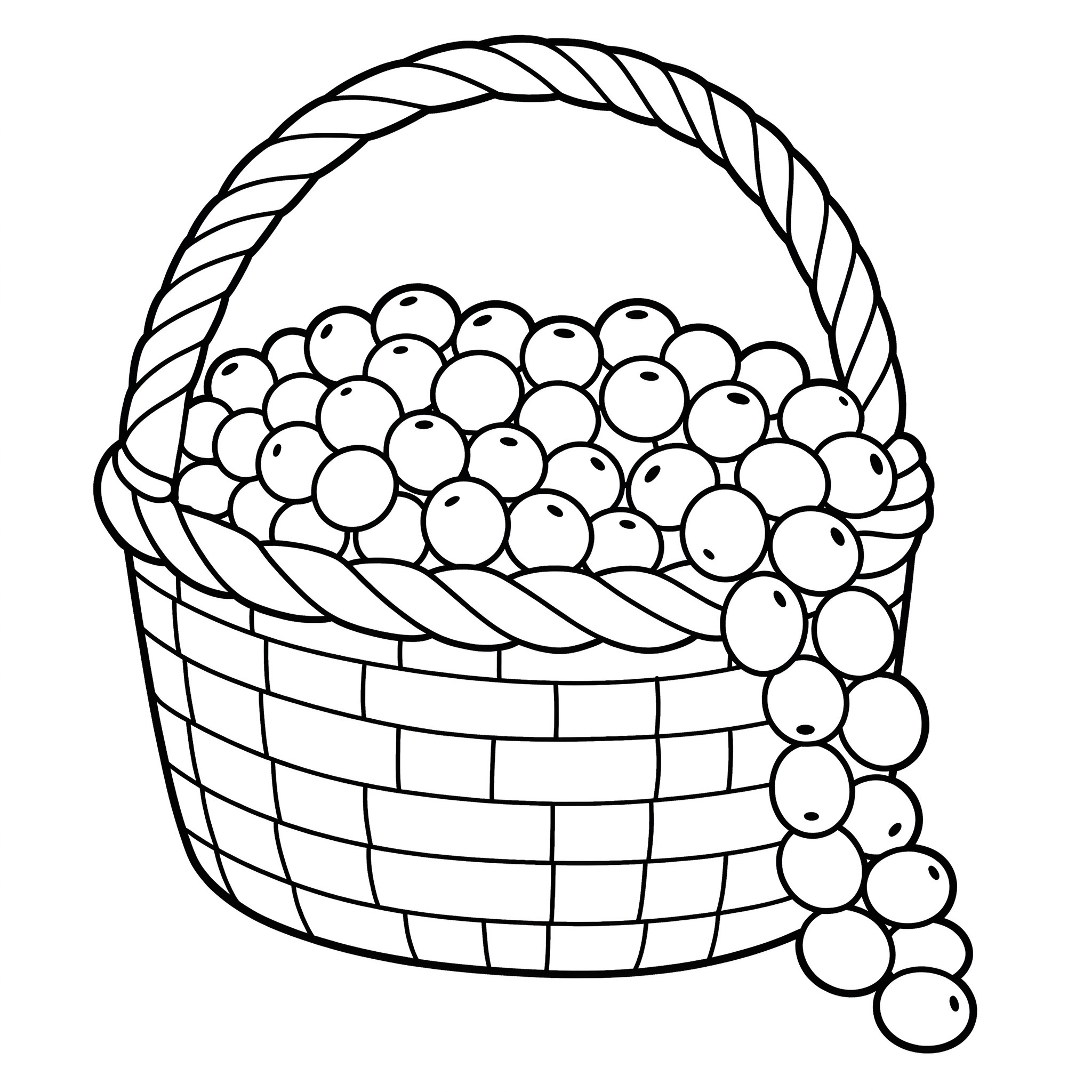 Como Desenhar um Cacho de Uva Simples Passo a Passo