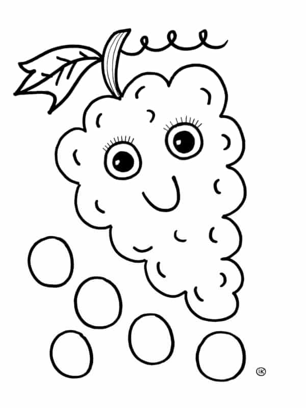10 Ideias Criativas de Atividades com Desenhos de Uva para Crianças