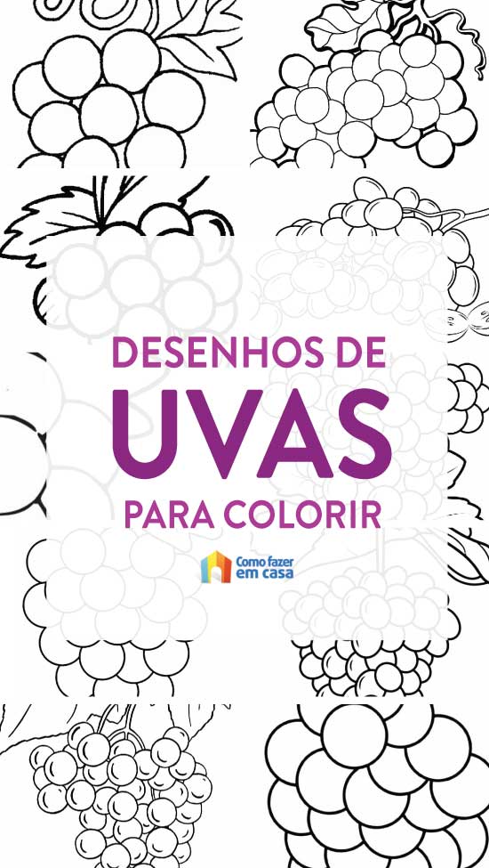 Guia Completo de Cores para Pintar Uvas Realistas