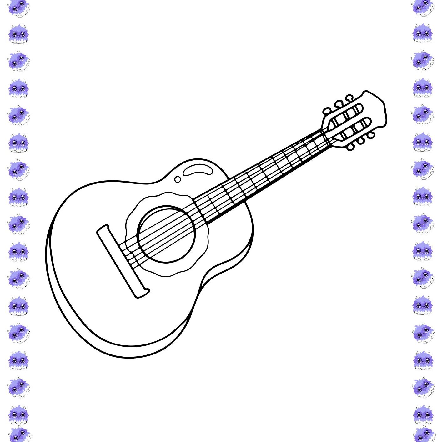 Como escolher as melhores cores para pintar seu violão de desenho