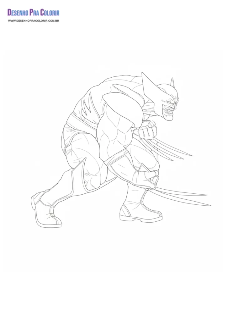 Guia Completo de Cores para o Uniforme do Wolverine Clássico