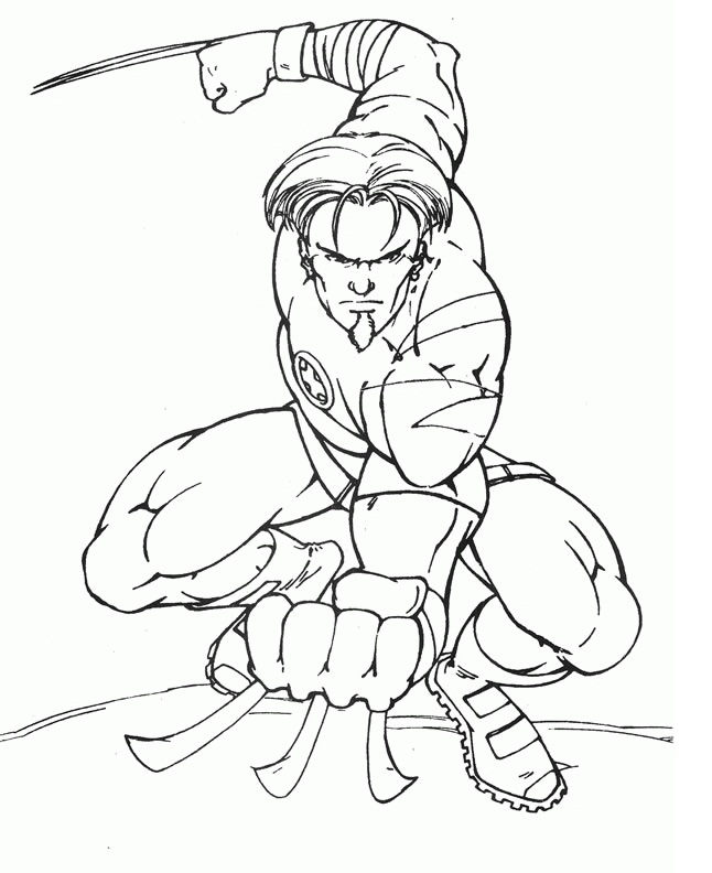 Jean Grey e Magneto para Colorir