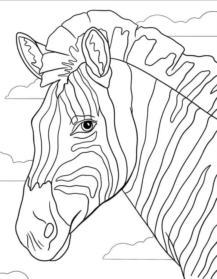 Guia Completo: Tipos de Desenhos de Zebra para Colorir (Fofos