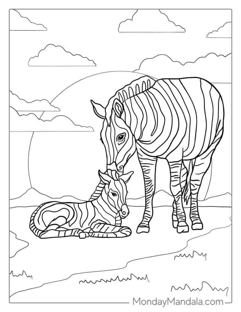 Ideias Criativas para Usar Desenhos de Zebra em Projetos Escolares e Artesanato