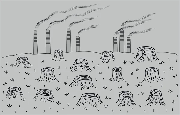 desenhos de reflorestamento para colorir