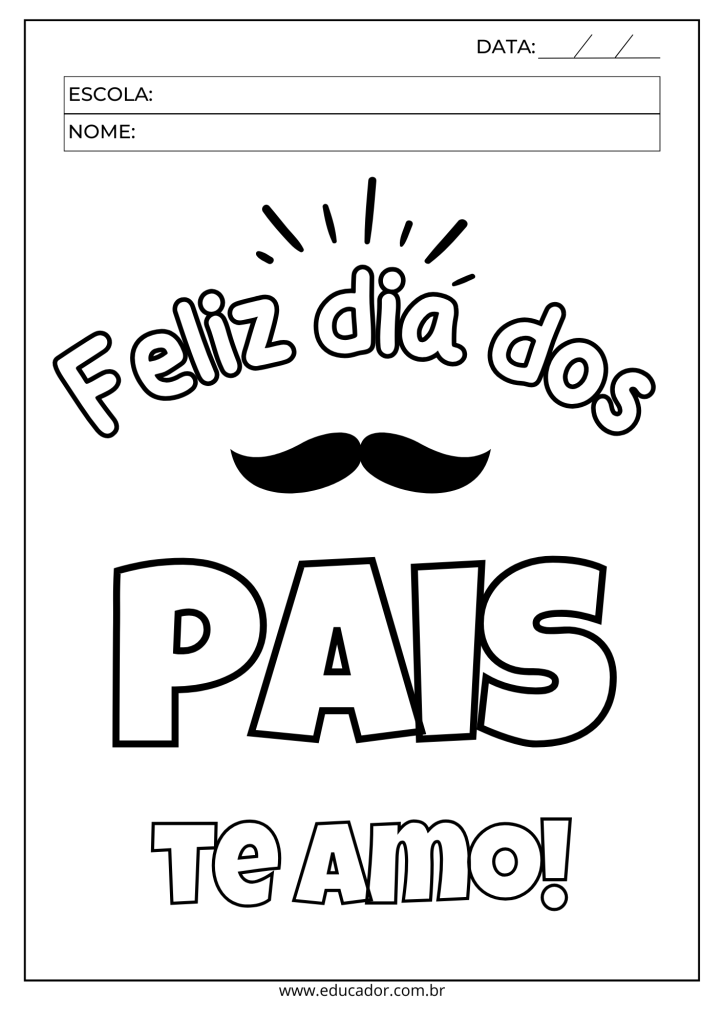 desenhos dia dos pais para avô