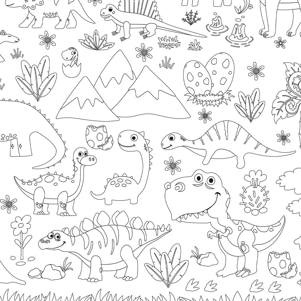 desenhos de T-Rex para colorir