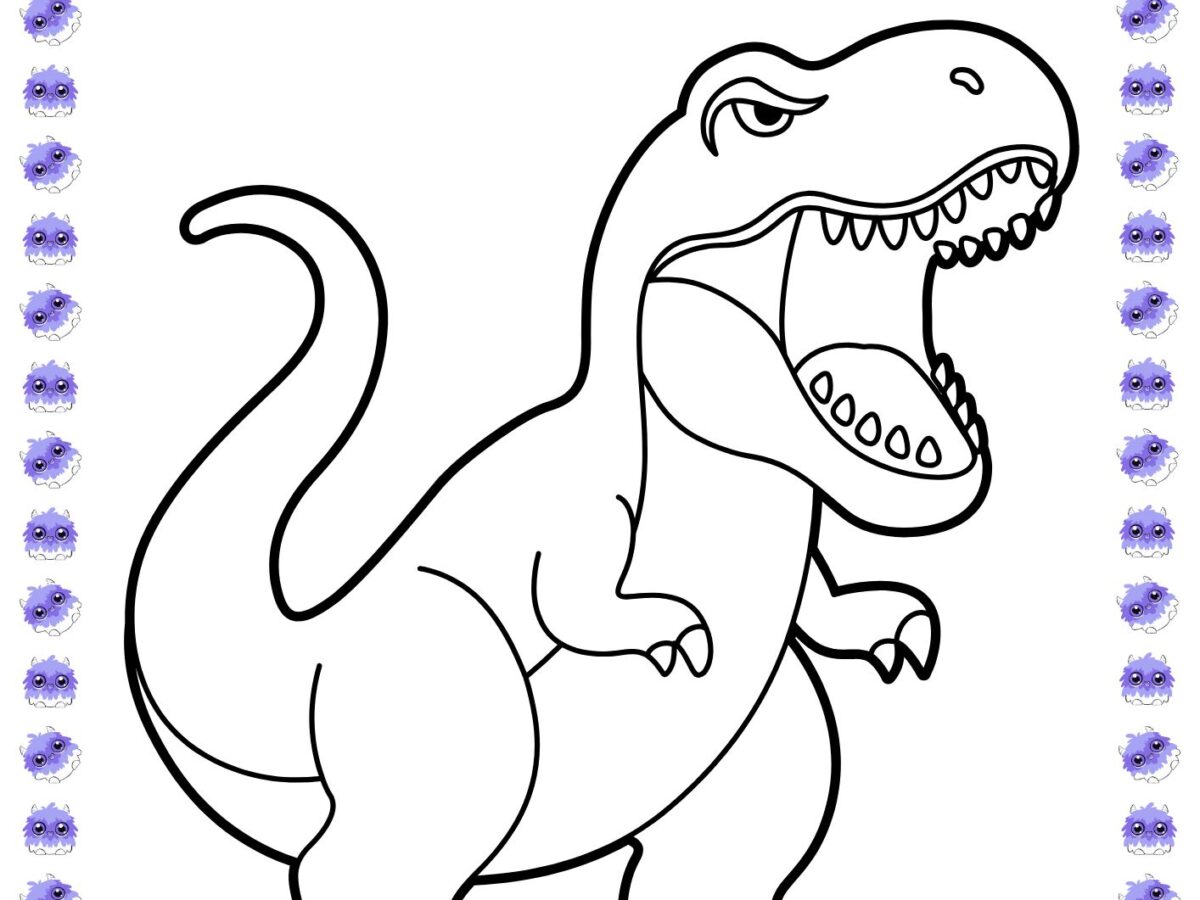 desenhos de dinossauros bebês para colorir