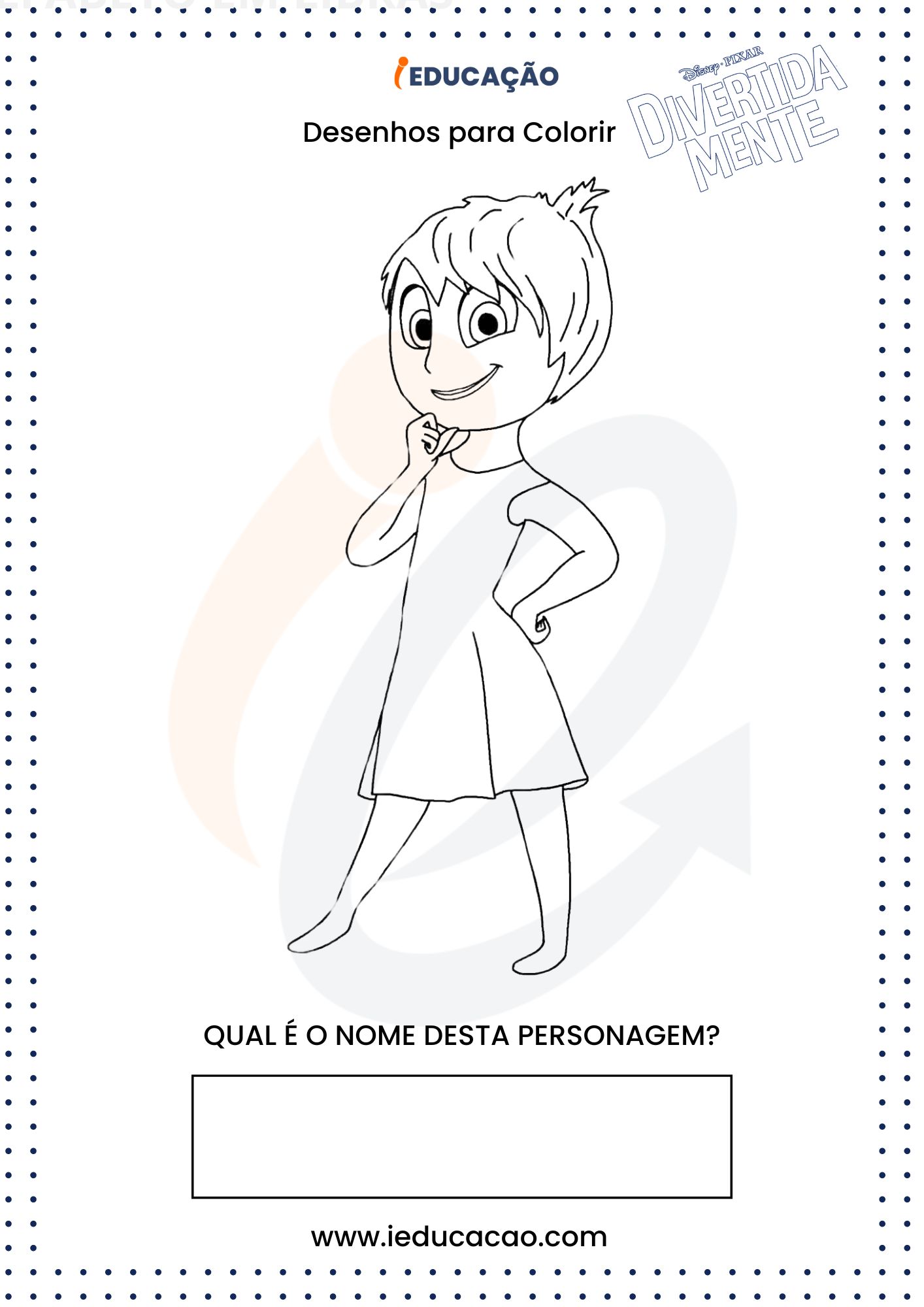 desenhos para colorir da Ansiedade