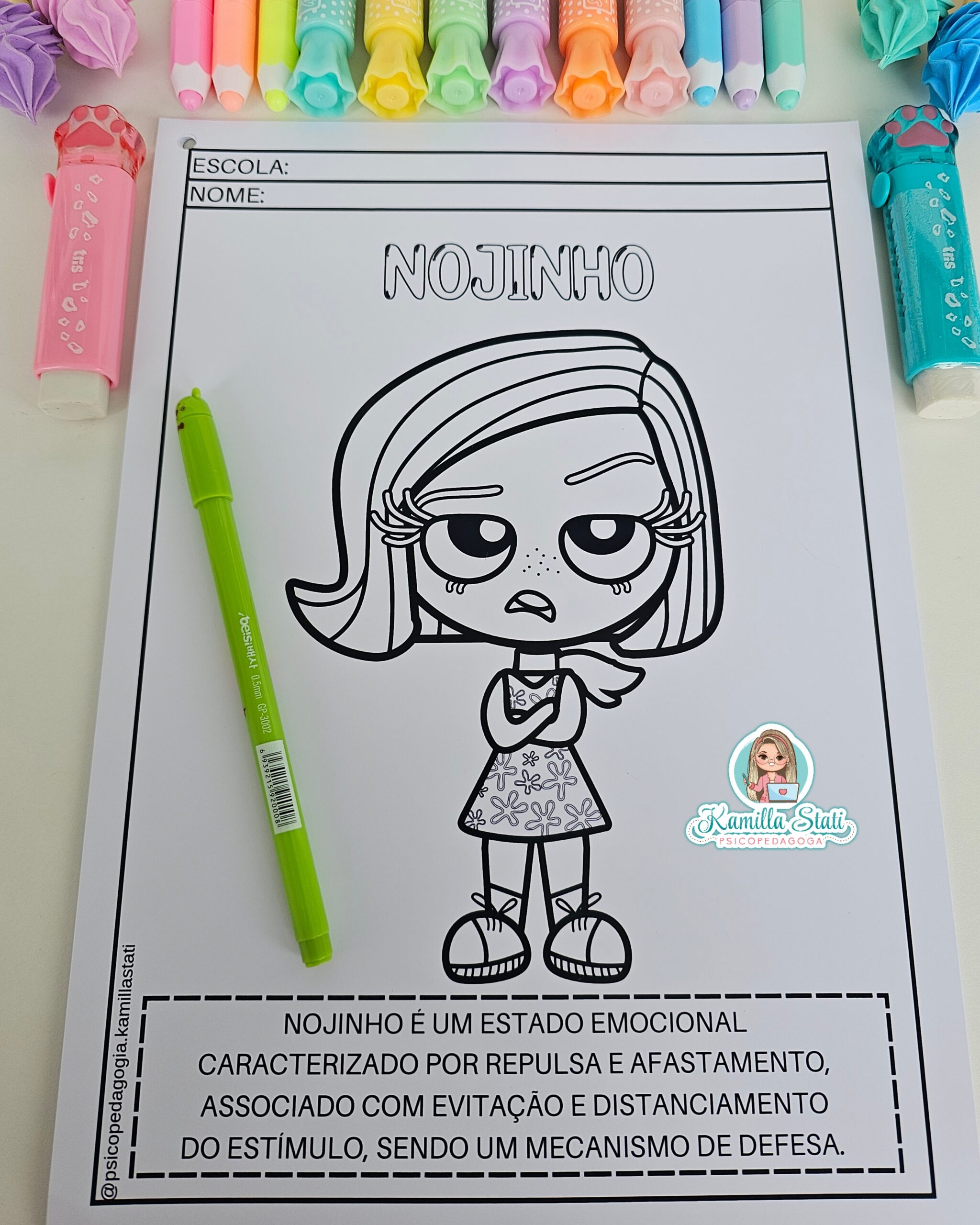 personagens de divertida mente para colorir