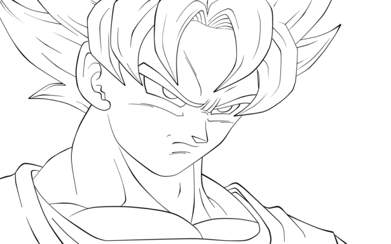 esquemas de cores super saiyajin