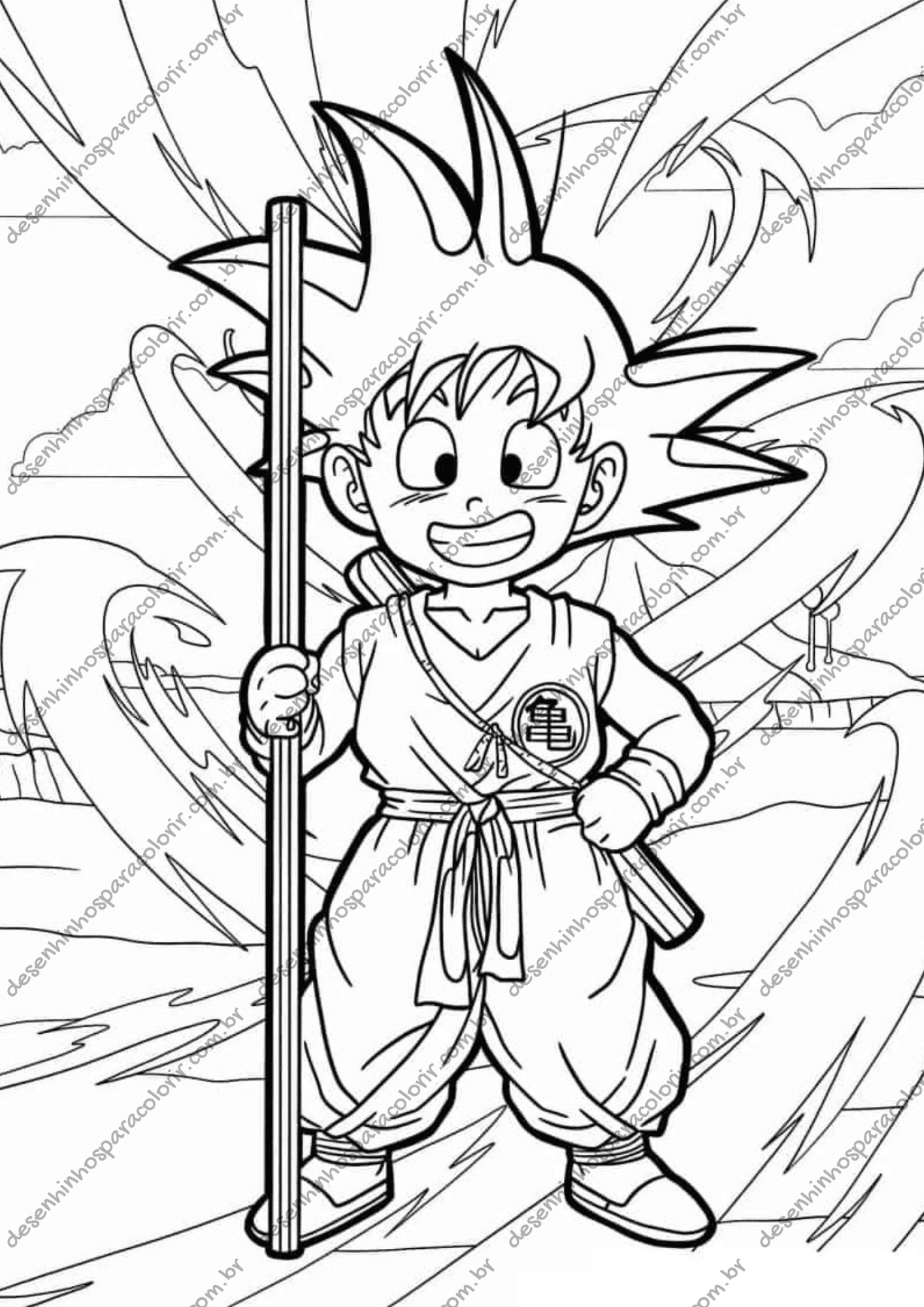 como colorir anime