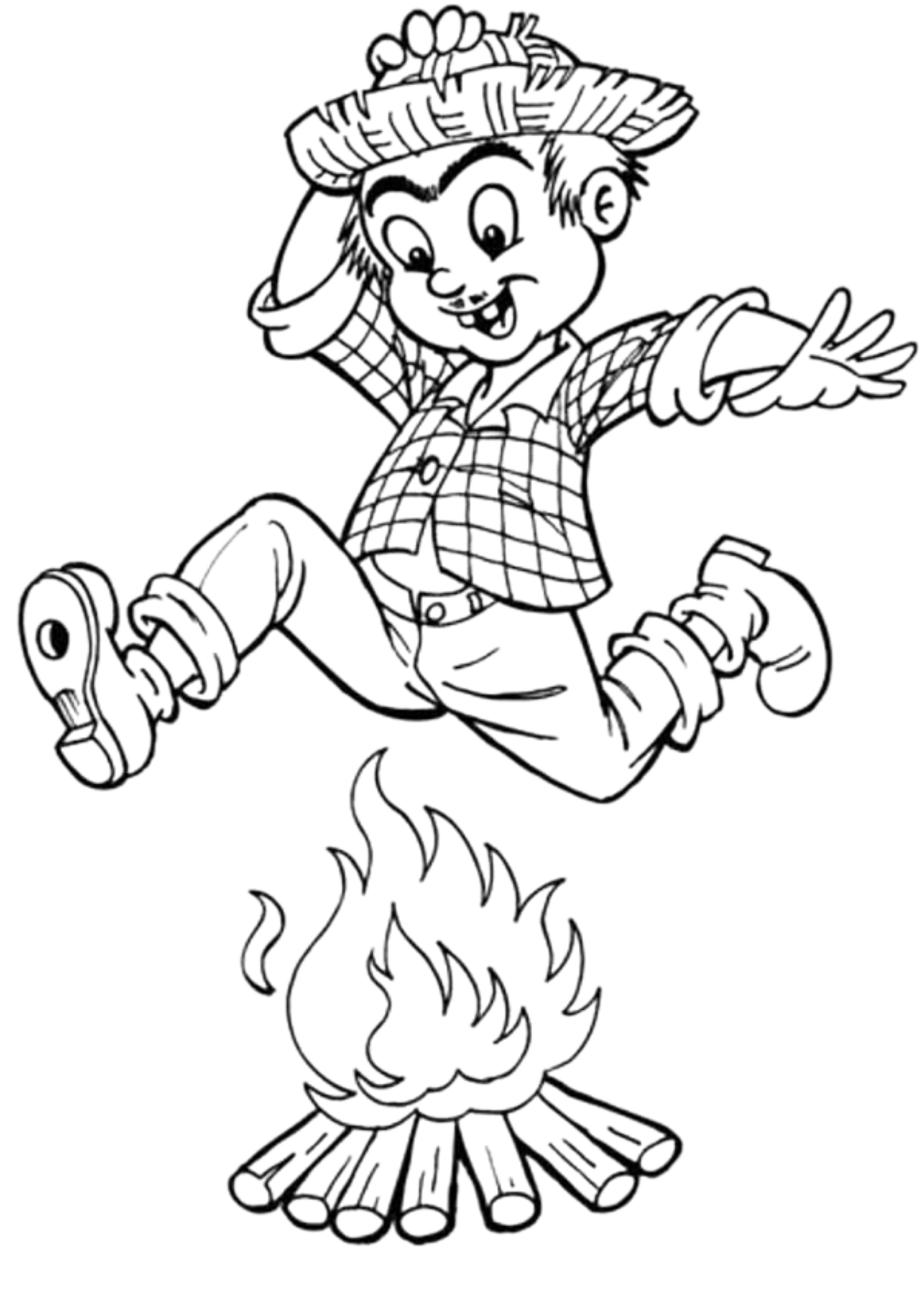personagens festa junina para desenhar