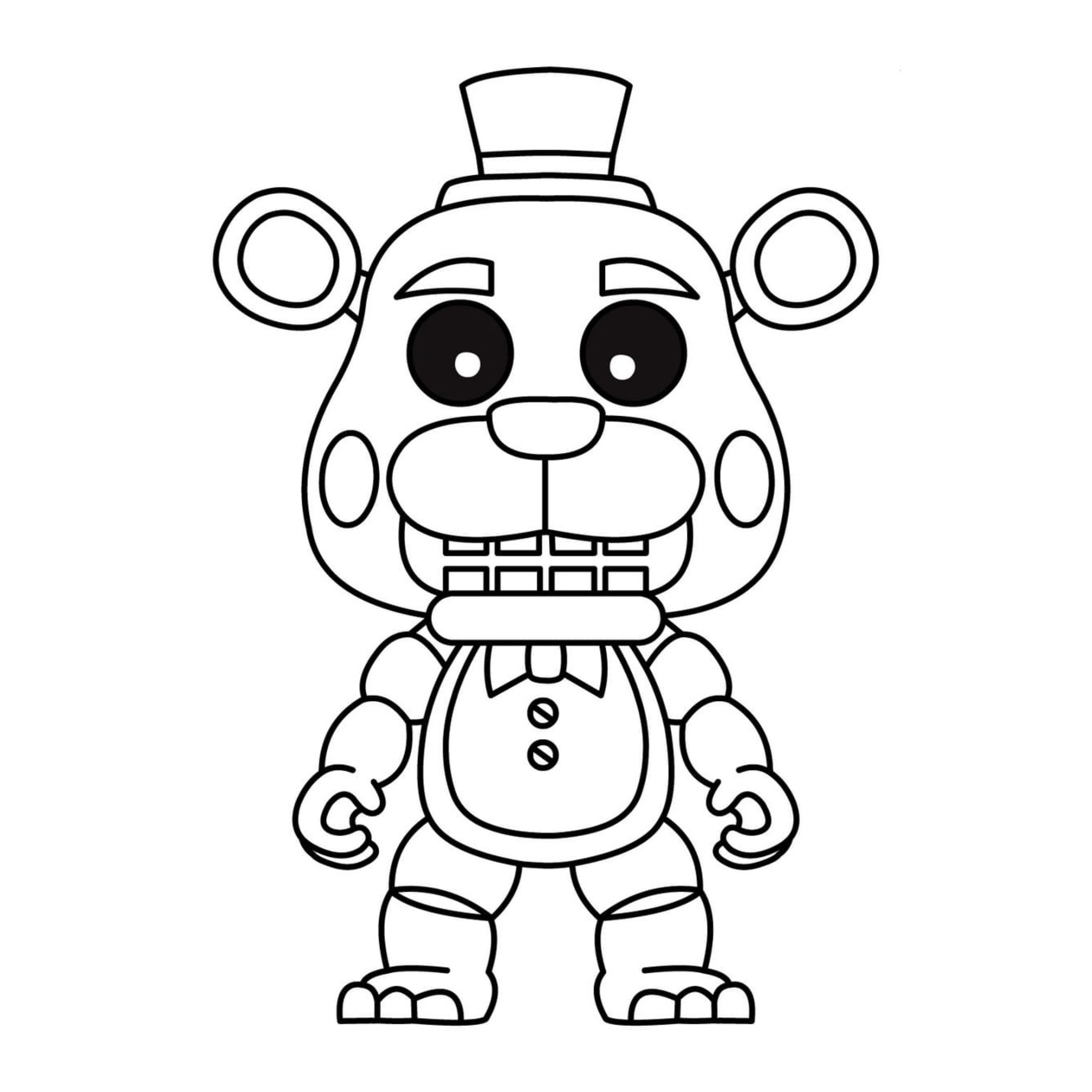colorir personagens fnaf